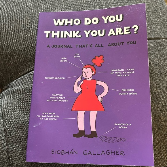 WHO DO YOU THINK YOU ARE? A Journal That’s All About You S. Gallagher Paperback - Picture 1 of 3